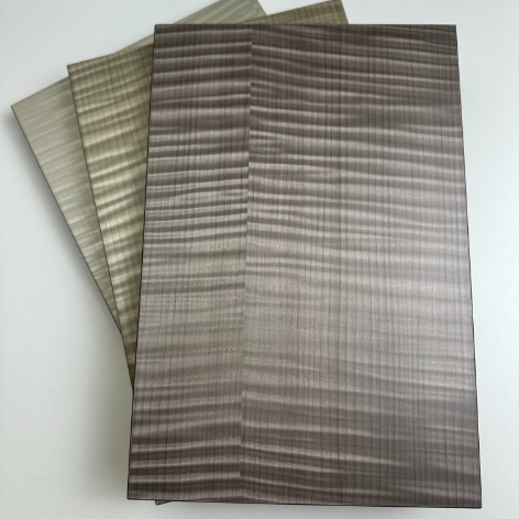 Painel decorativo folheado de carvalho falso