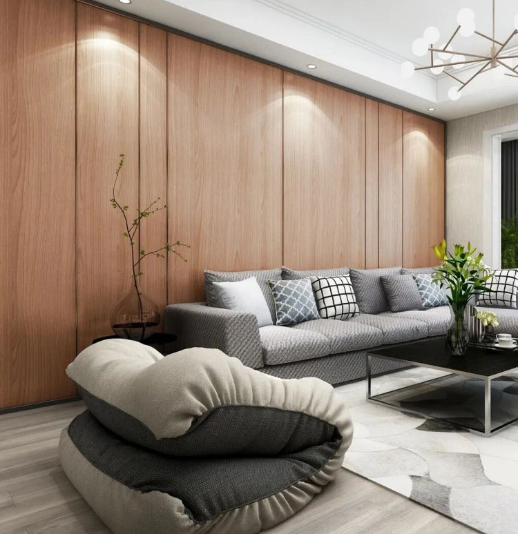 Bionic Wooden Veneer Coated Board Density Board