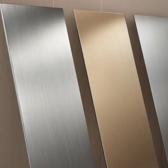 Painel retardador de chamas de metal